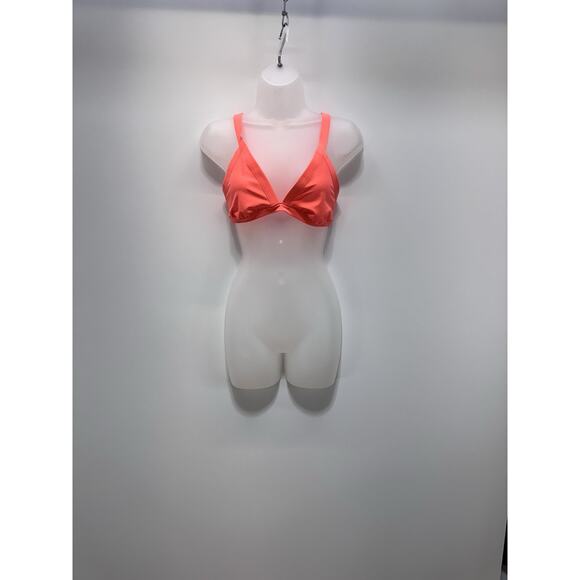Lululemon Flow Y Sports Bra in a Bright Orange Coral Women’s Size 8 - Picture 2 of 7